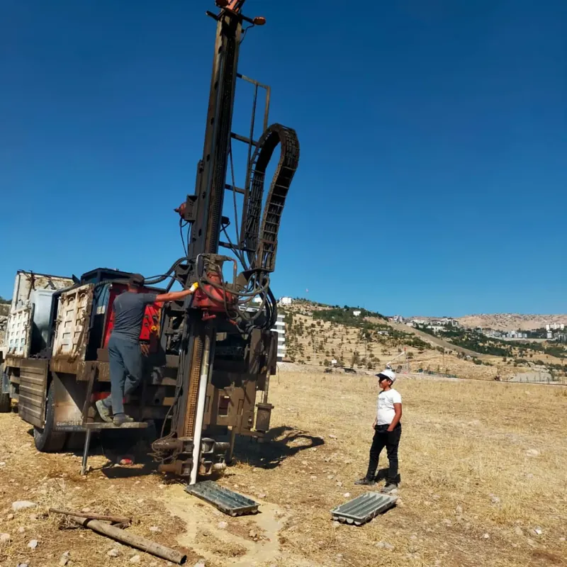 Sondaj makineleriyle çalışma, Şırnak